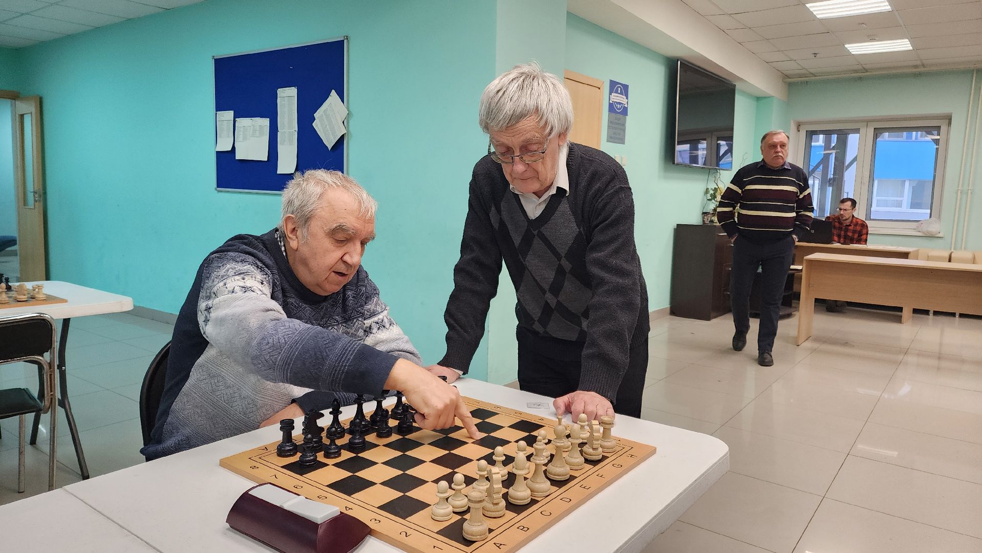 Подольск,День Победы, Шахматы, спорт,