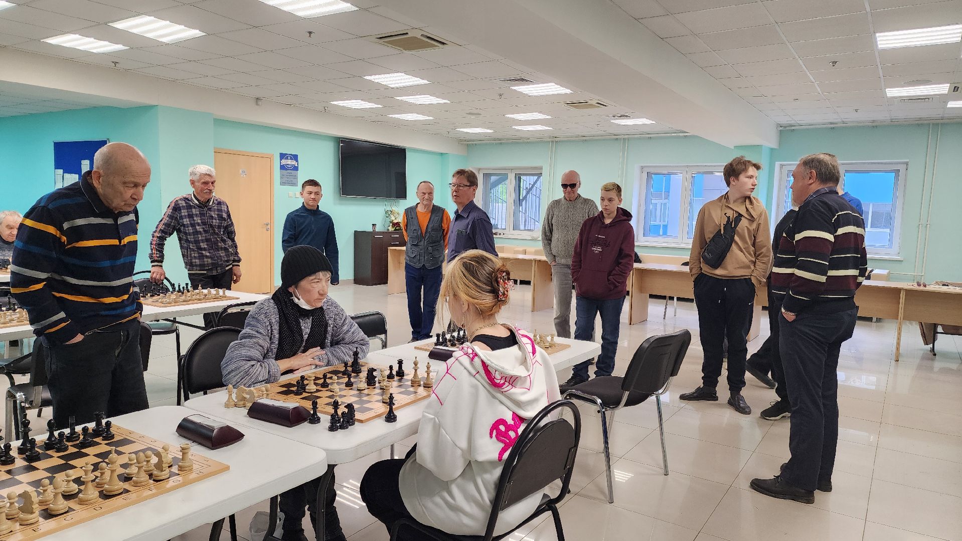 Подольск,День Победы, Шахматы, спорт,