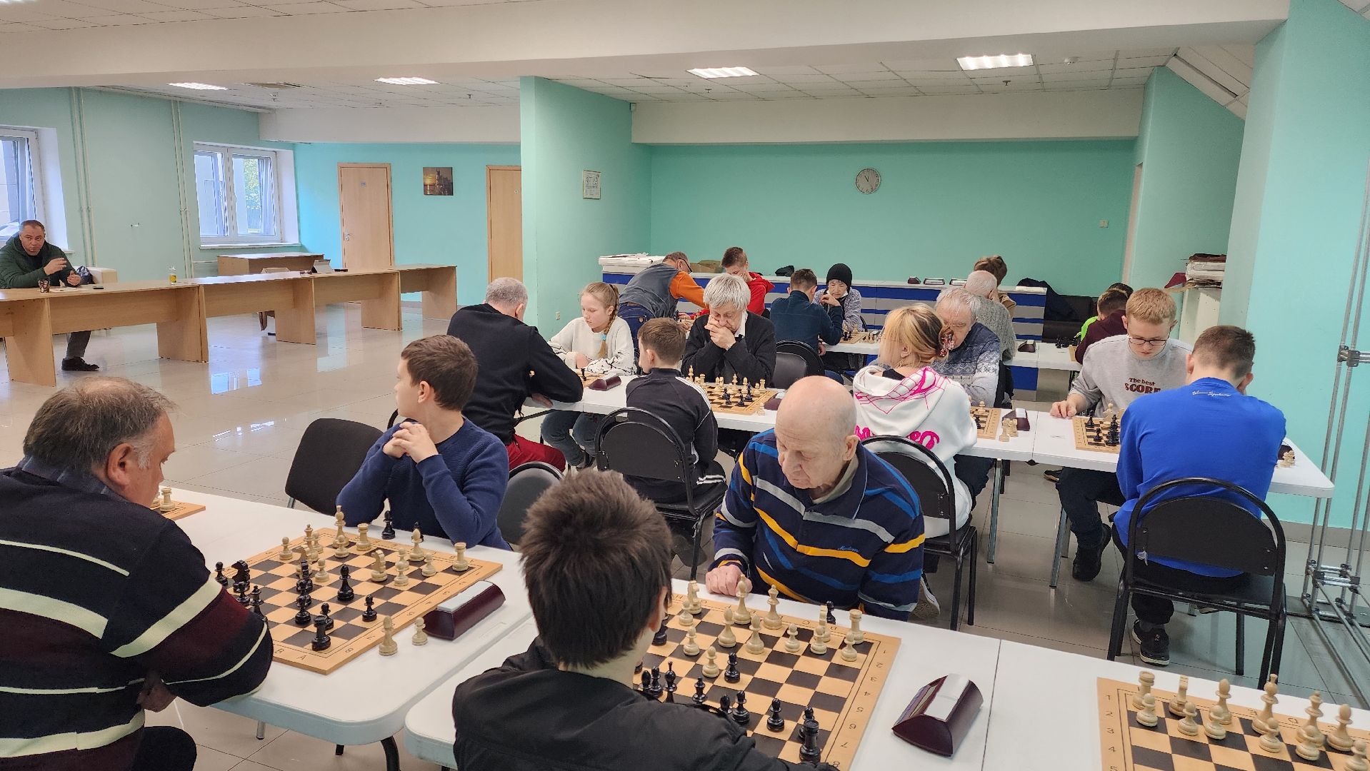 Подольск,День Победы, Шахматы, спорт,