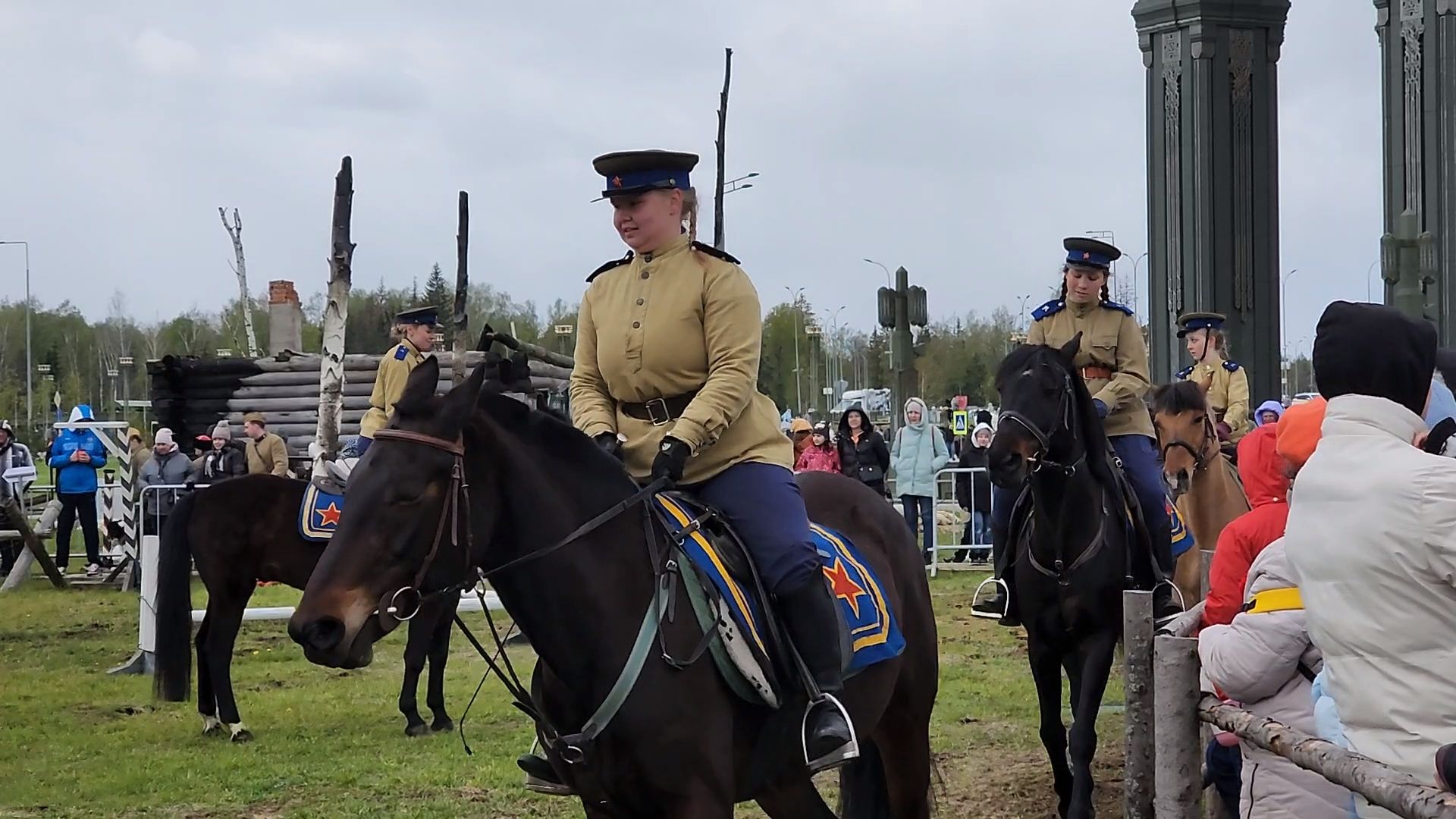 Одинцово, патриот, музейно-храмовый комплекс, главный храм вс рф, наездник, лошадь, день победы,