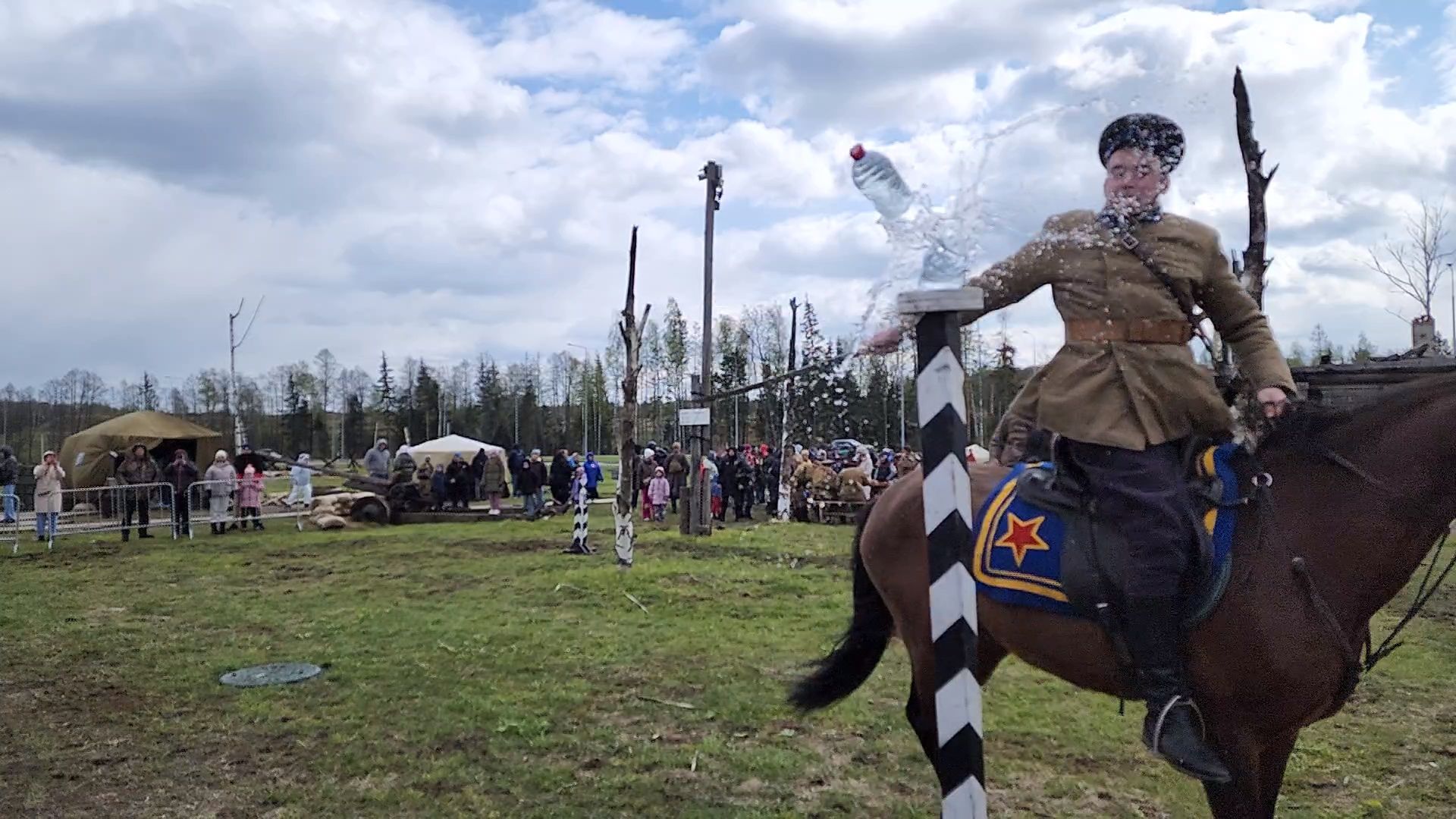 Одинцово, патриот, музейно-храмовый комплекс, главный храм вс рф, наездник, лошадь, день победы,