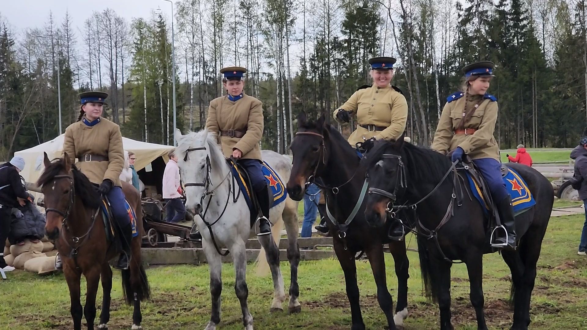 Одинцово, патриот, музейно-храмовый комплекс, главный храм вс рф, наездник, лошадь, день победы,