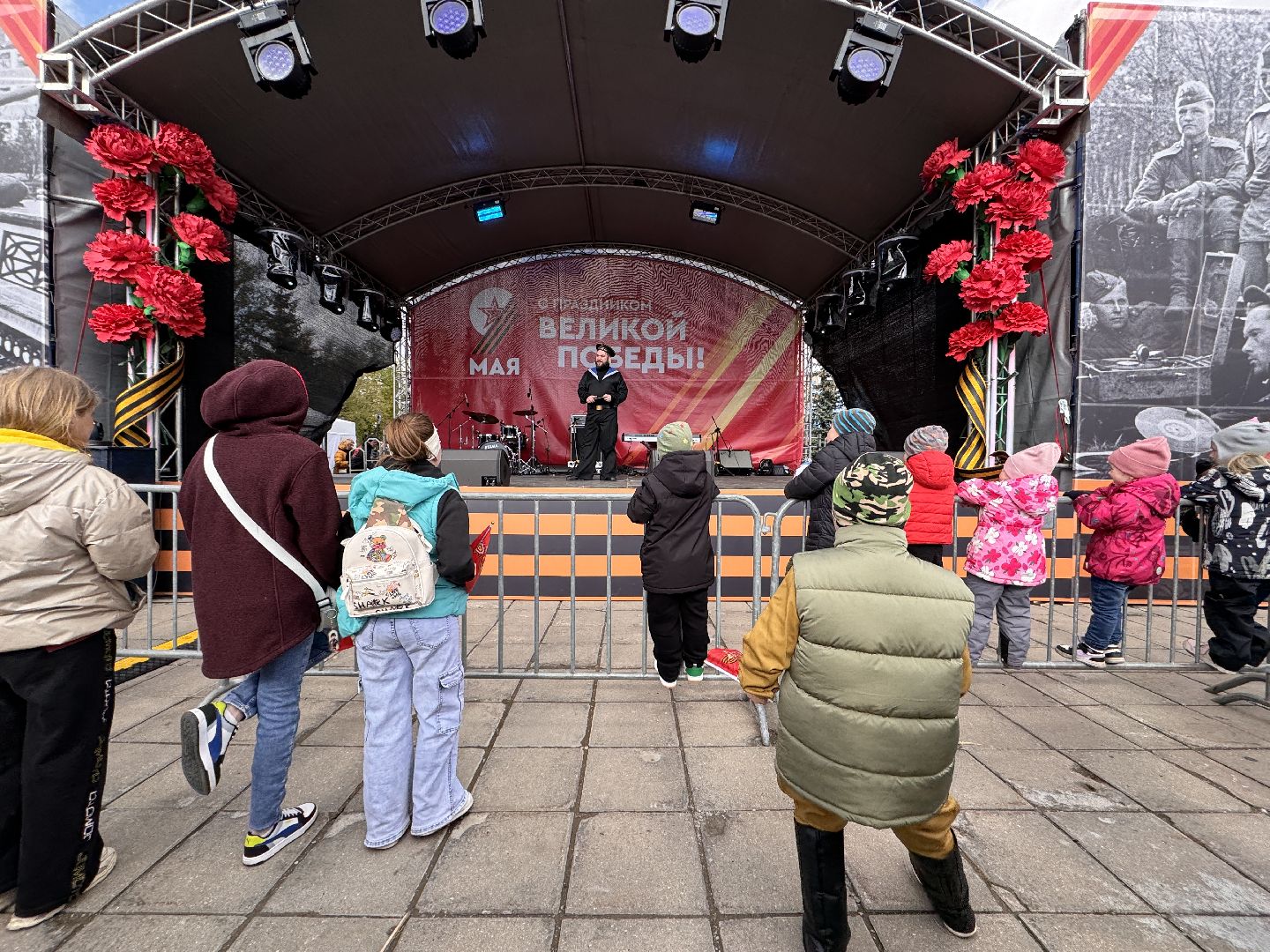 Одинцово, День Победы, Театр Крылья, агитбригада,