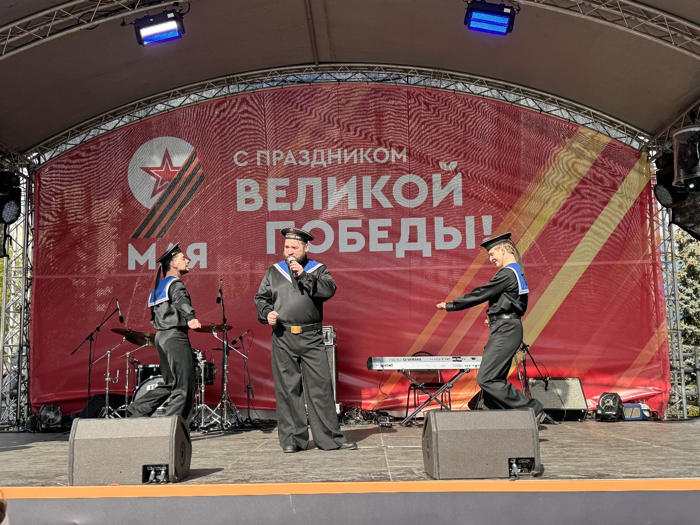 Одинцово, День Победы, Театр Крылья, агитбригада,