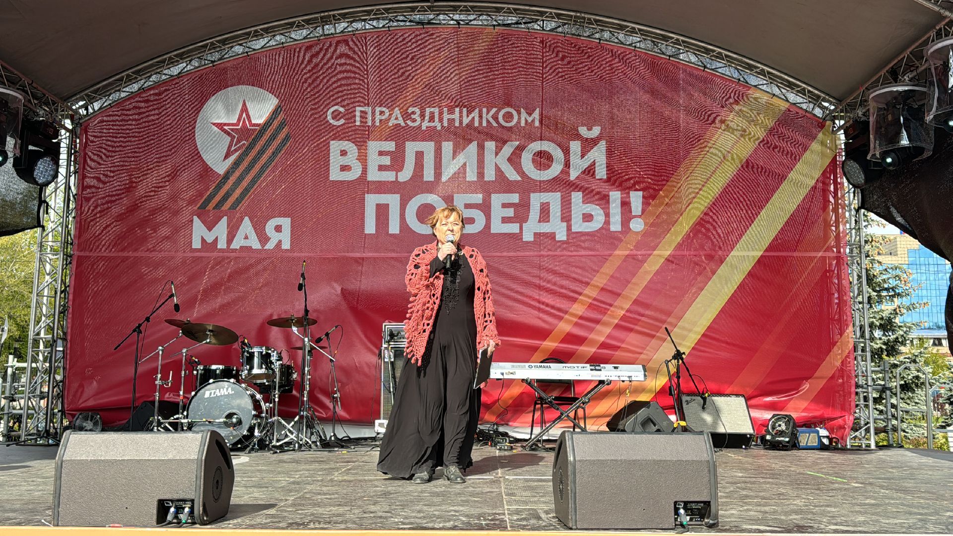 Одинцово, День Победы, Театр Крылья, агитбригада,