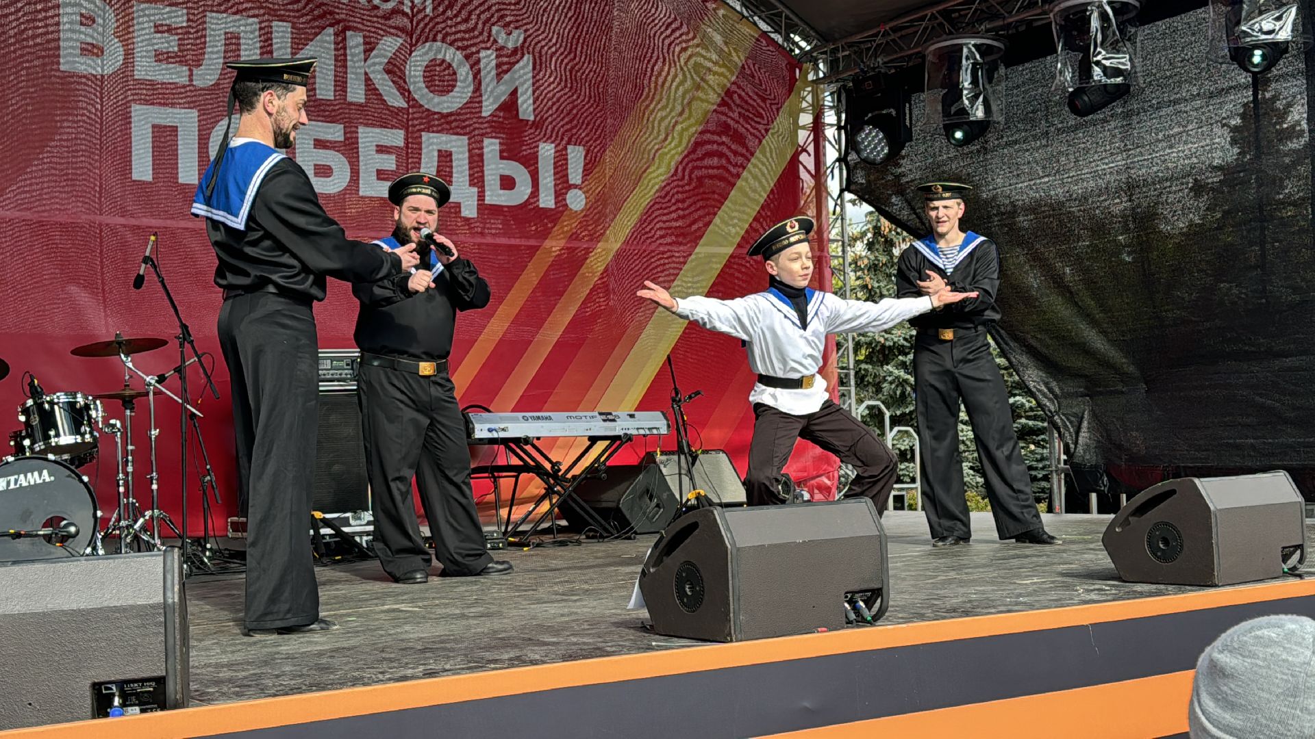 Одинцово, День Победы, Театр Крылья, агитбригада,