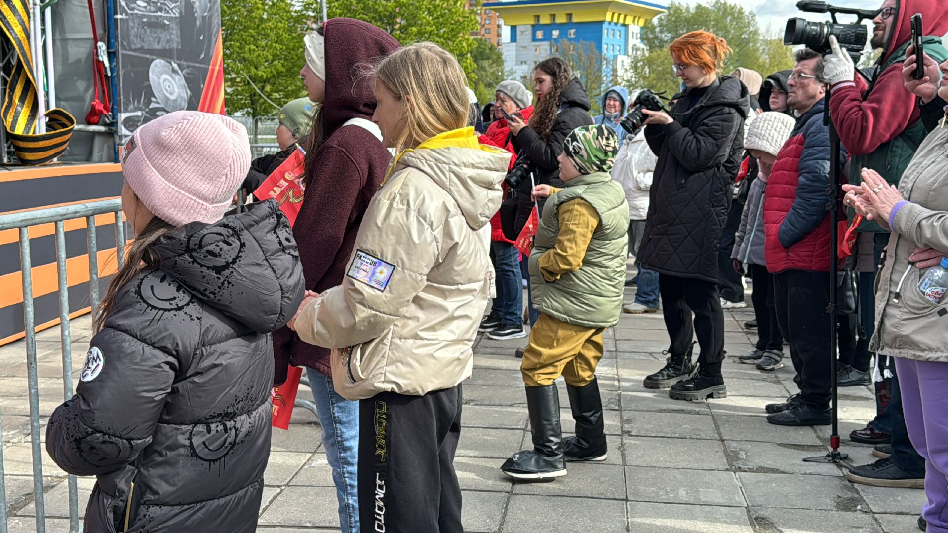 Одинцово, День Победы, Театр Крылья, агитбригада,