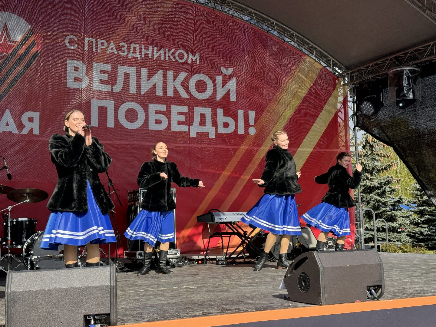 Одинцово, День Победы, Театр Крылья, агитбригада,