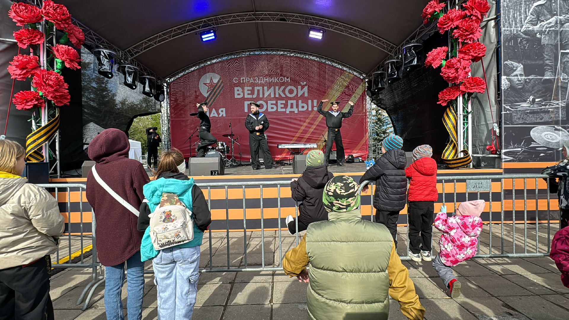 Одинцово, День Победы, Театр Крылья, агитбригада,