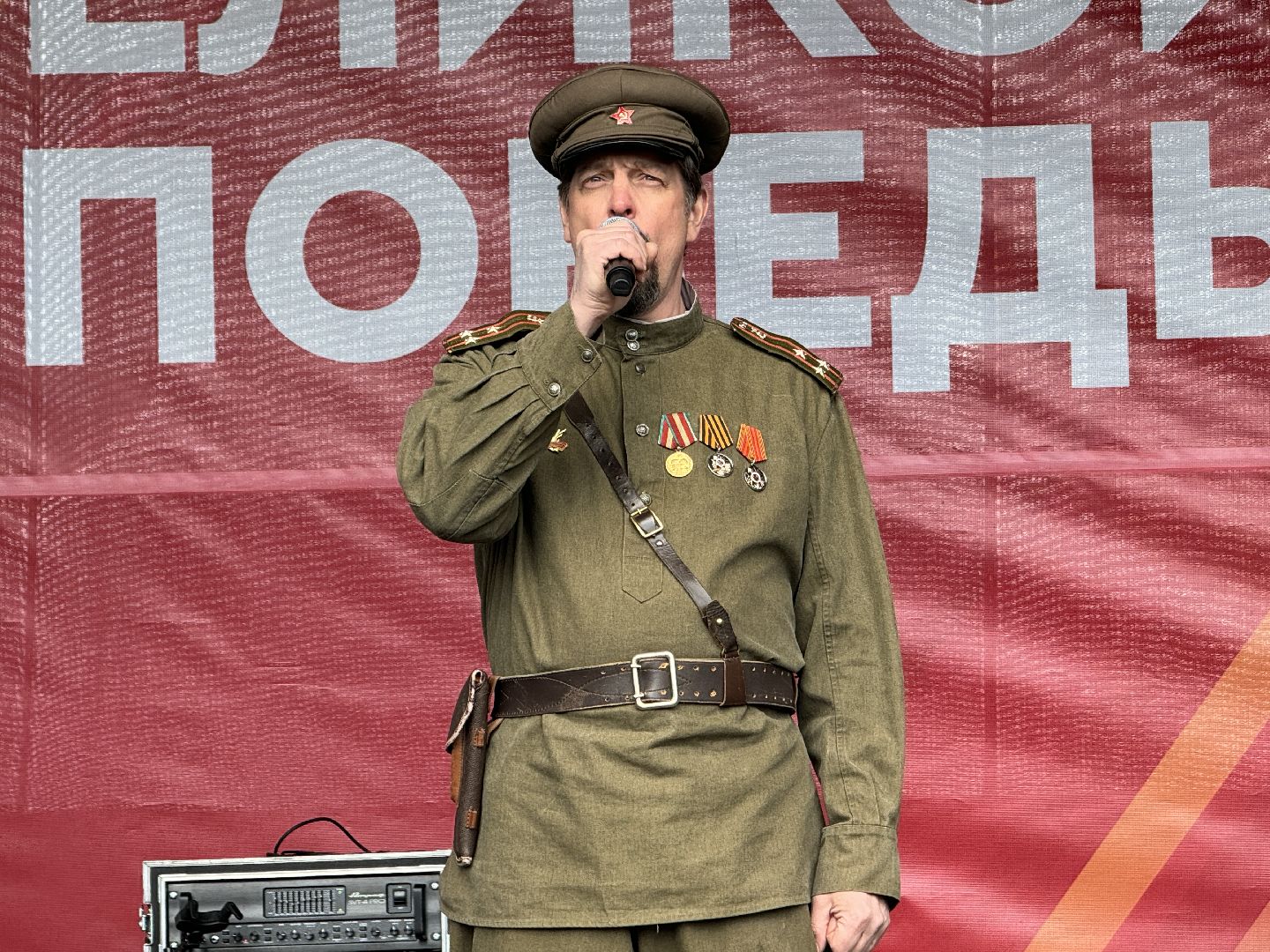 Одинцово, День Победы, Театр Крылья, агитбригада,