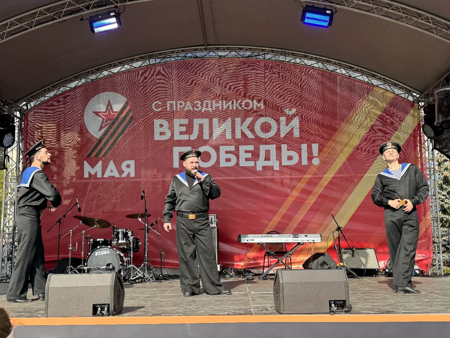 Одинцово, День Победы, Театр Крылья, агитбригада,