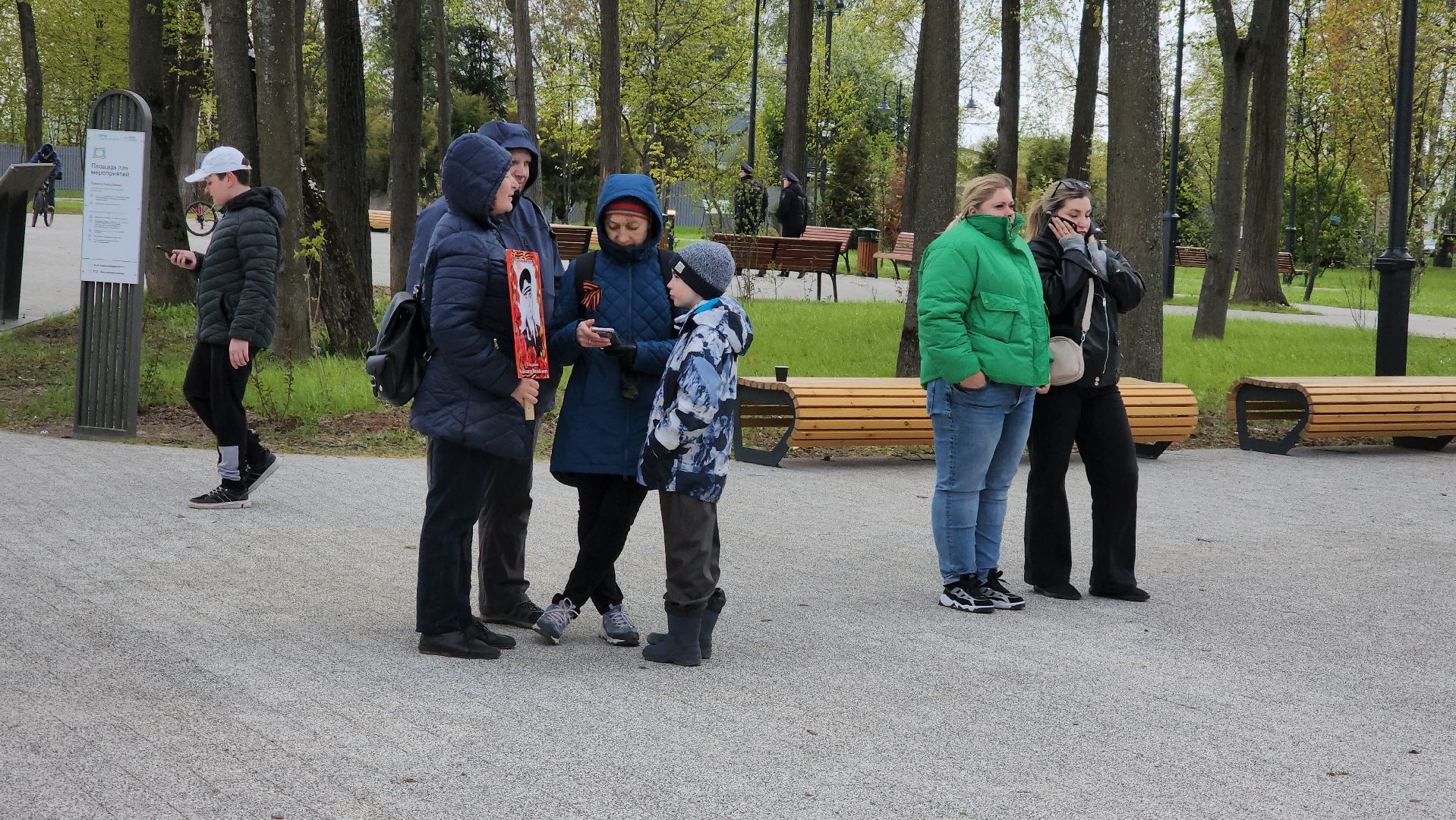 9 мая, Концерт, бессмертный полк,Лобня,