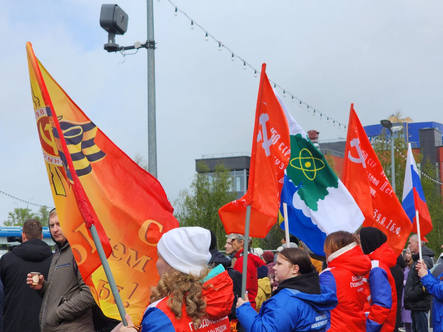 Дубна, Стены смыслов, Акция, Молодежь, день победы,