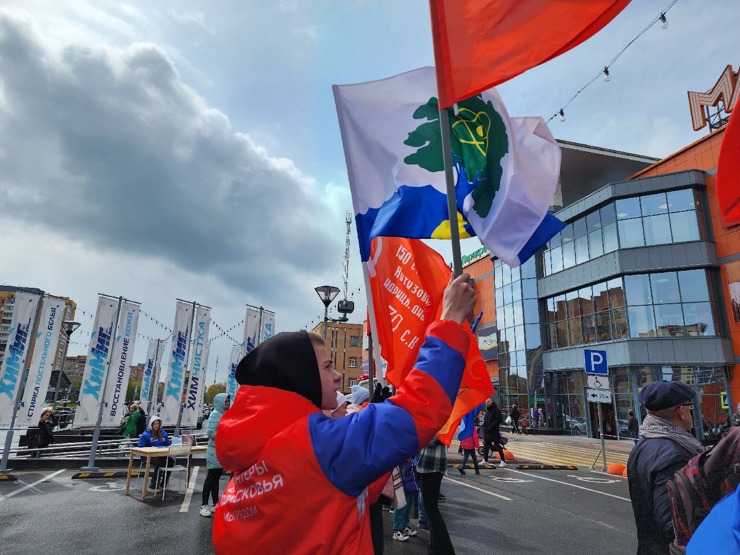 Дубна, Стены смыслов, Акция, Молодежь, день победы,