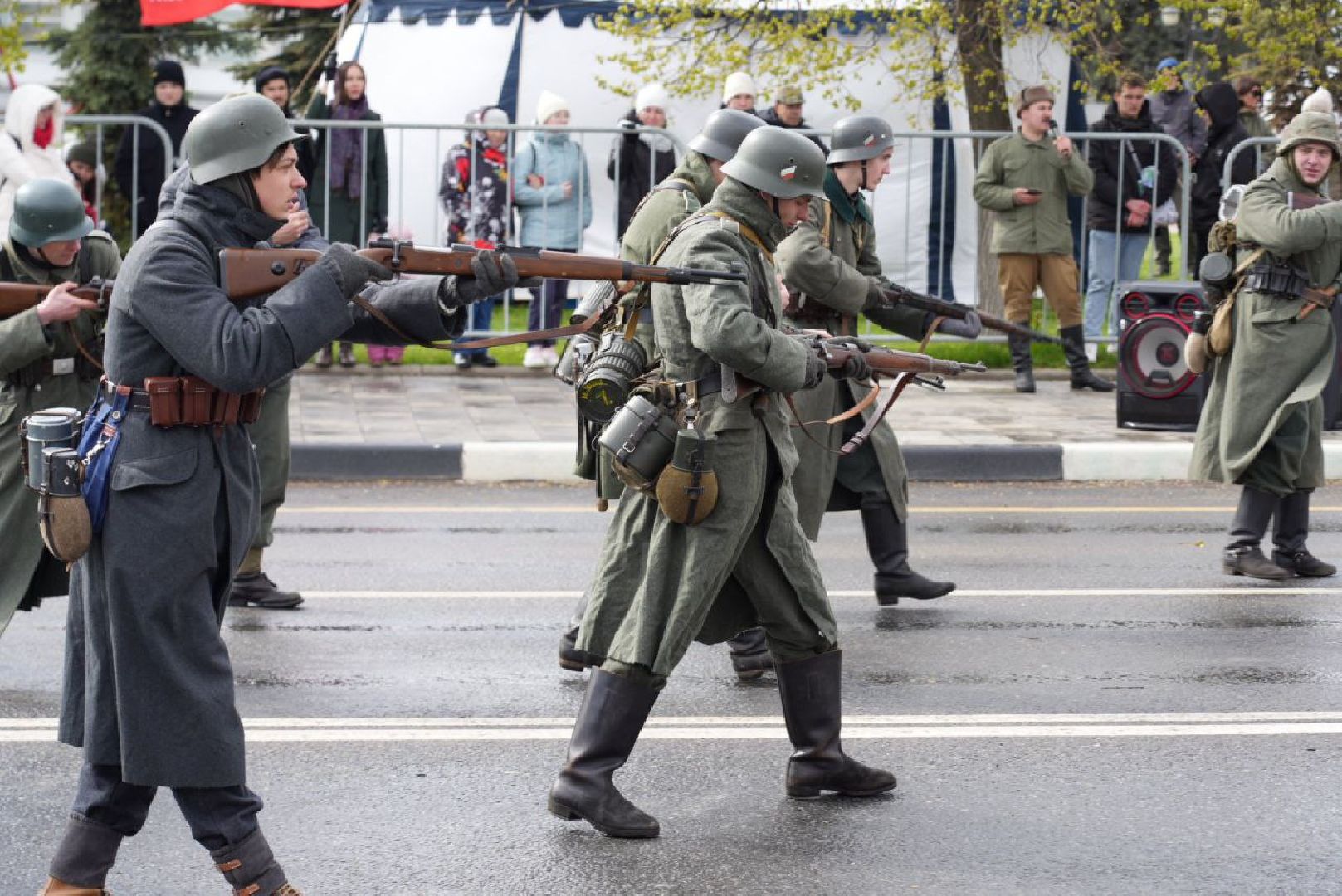 День Победы, 9 Мая, Праздник, История, Историческая реконструкция, Память, Сергиев Посад,