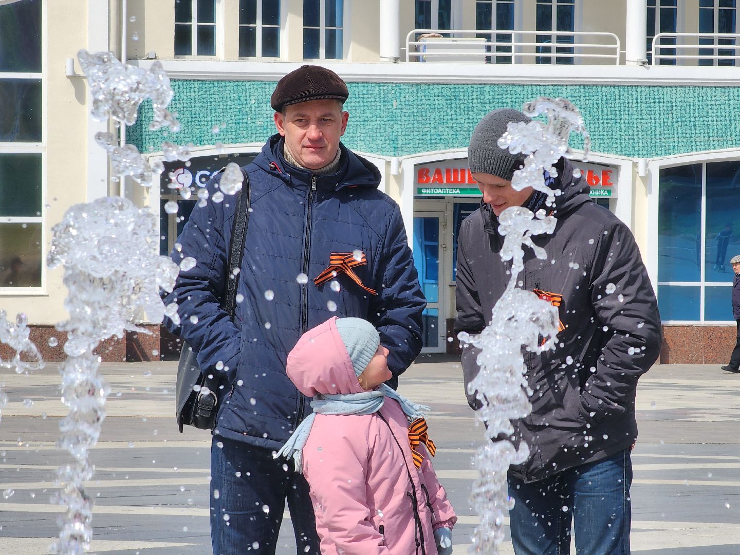 День Победы, 9 мая, светомузыкальное шоу фонтанов, Ногинск, Богородский городской округ,