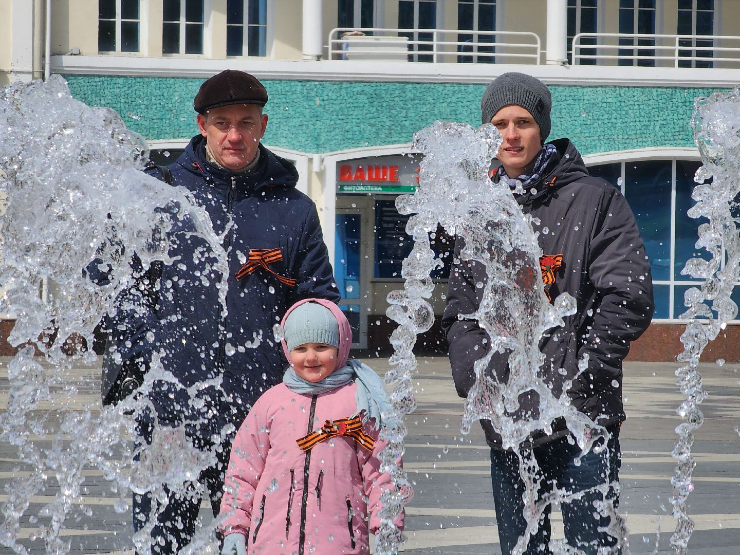 День Победы, 9 мая, светомузыкальное шоу фонтанов, Ногинск, Богородский городской округ,