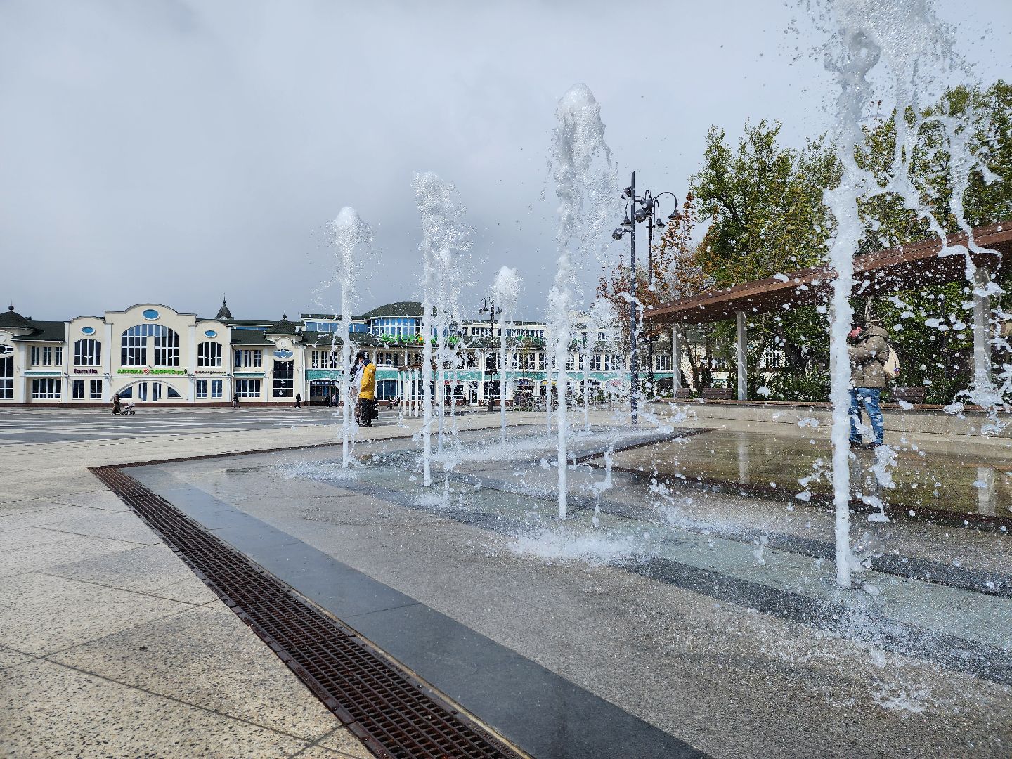 День Победы, 9 мая, светомузыкальное шоу фонтанов, Ногинск, Богородский городской округ,