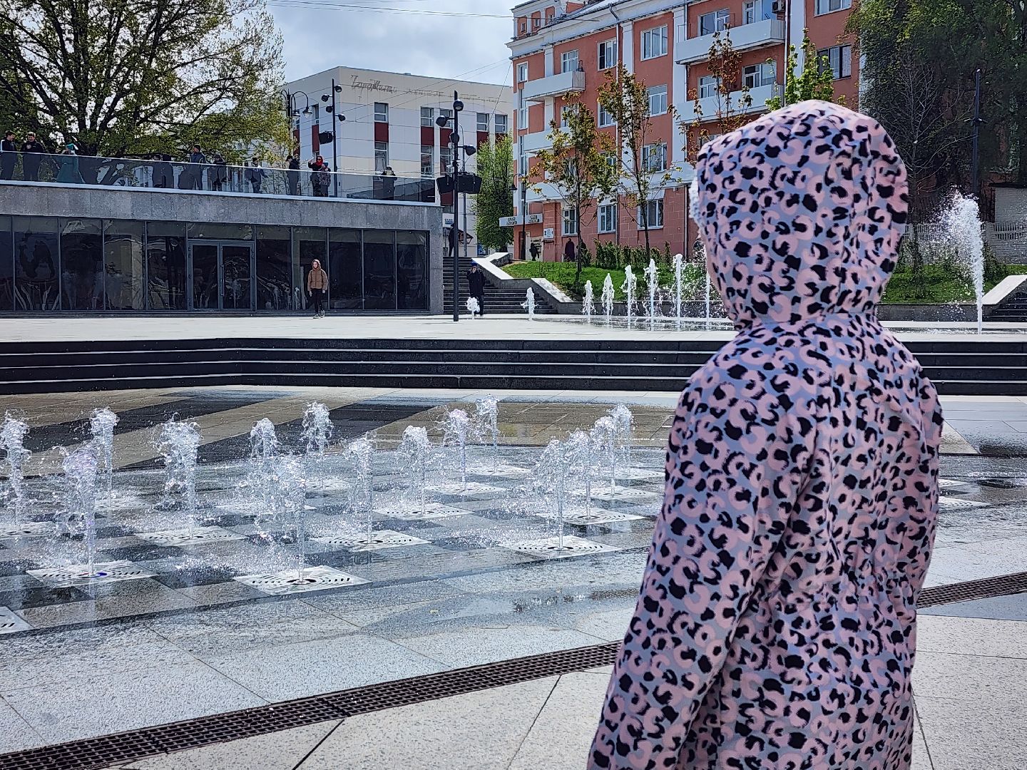 День Победы, 9 мая, светомузыкальное шоу фонтанов, Ногинск, Богородский городской округ,