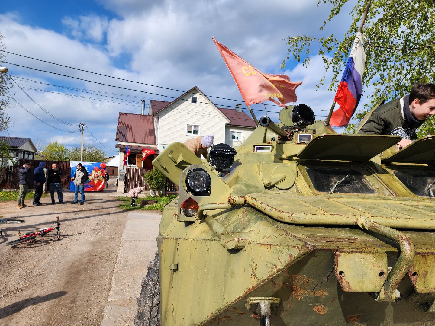 БТР, военная техника, день победы, День Победы в можайске, можайский городской округ, московская область, подмосковье, 9 мая,
