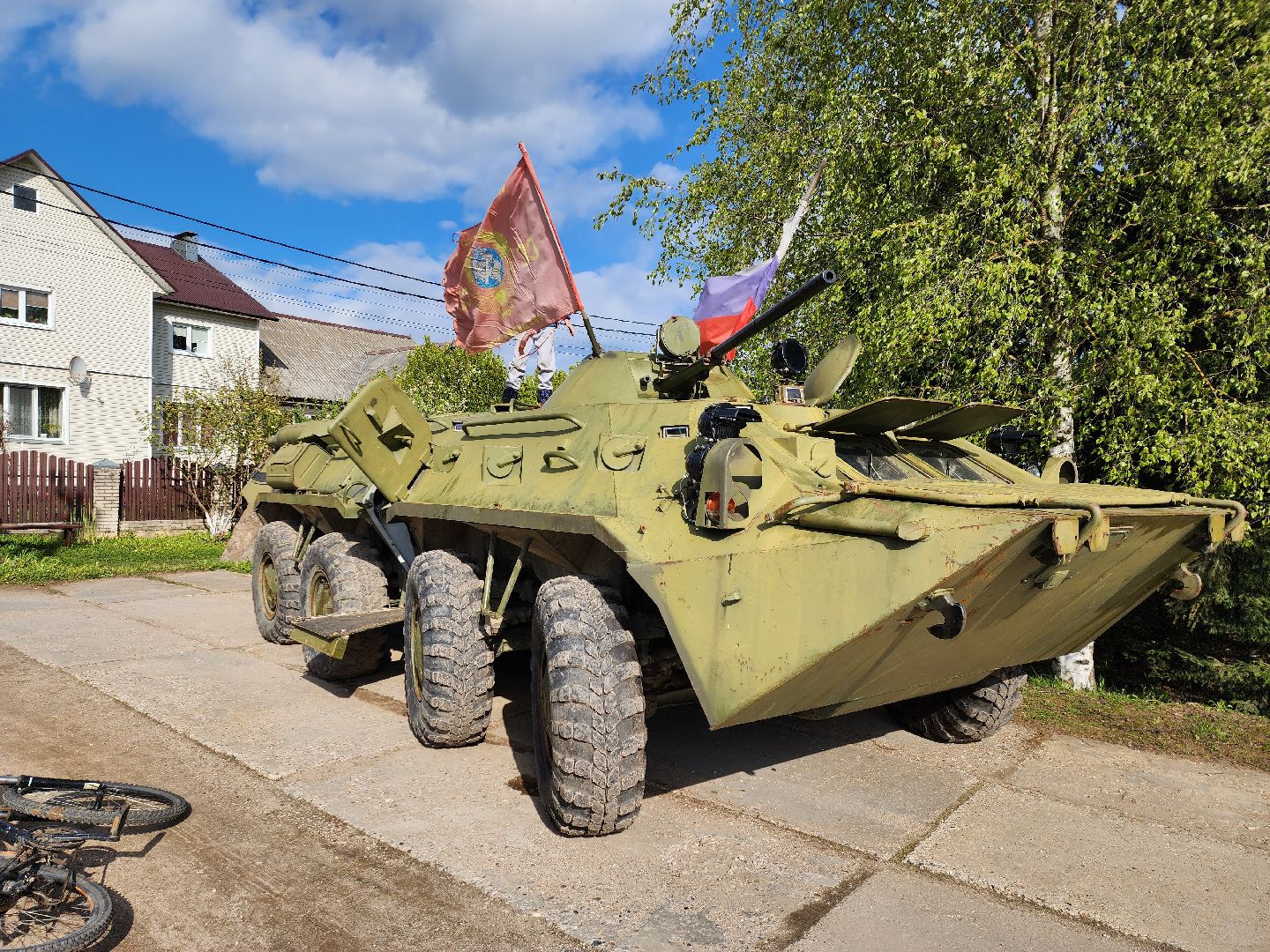 БТР, военная техника, день победы, День Победы в можайске, можайский городской округ, московская область, подмосковье, 9 мая,