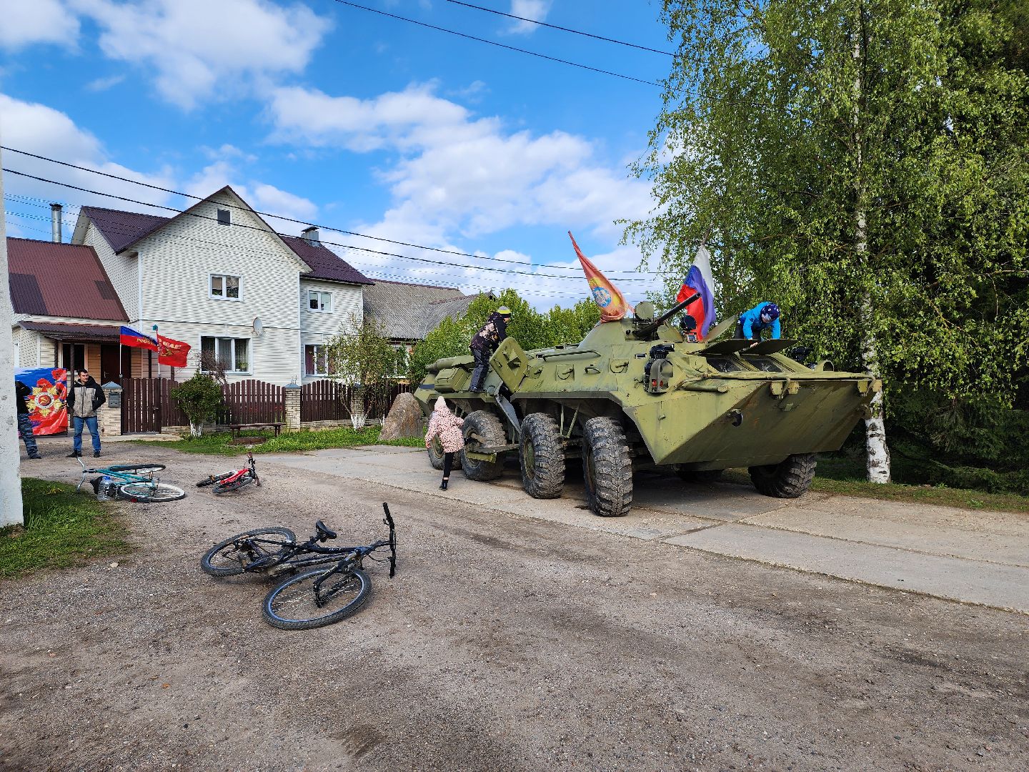 БТР, военная техника, день победы, День Победы в можайске, можайский городской округ, московская область, подмосковье, 9 мая,