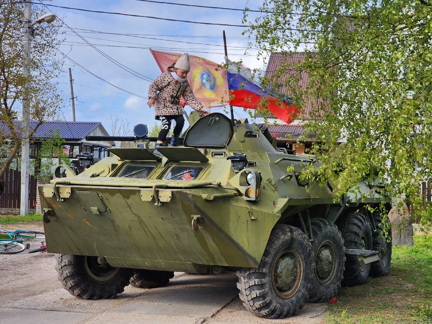 БТР, военная техника, день победы, День Победы в можайске, можайский городской округ, московская область, подмосковье, 9 мая,