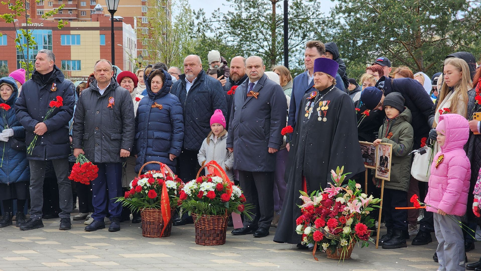 праздник, День Победы, ветераны, Лосино-Петровский, 9 мая,