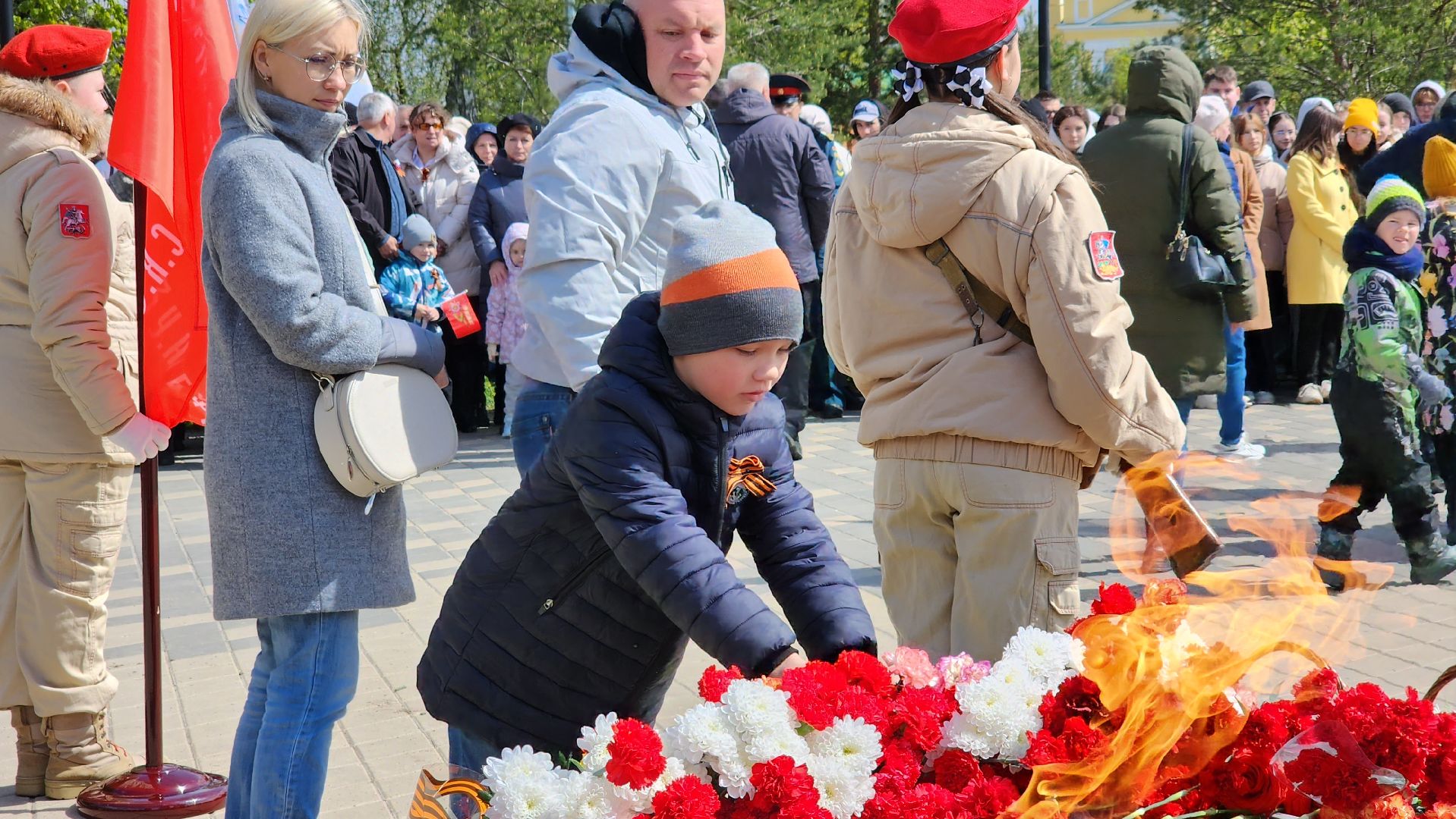 праздник, День Победы, ветераны, Лосино-Петровский, 9 мая,