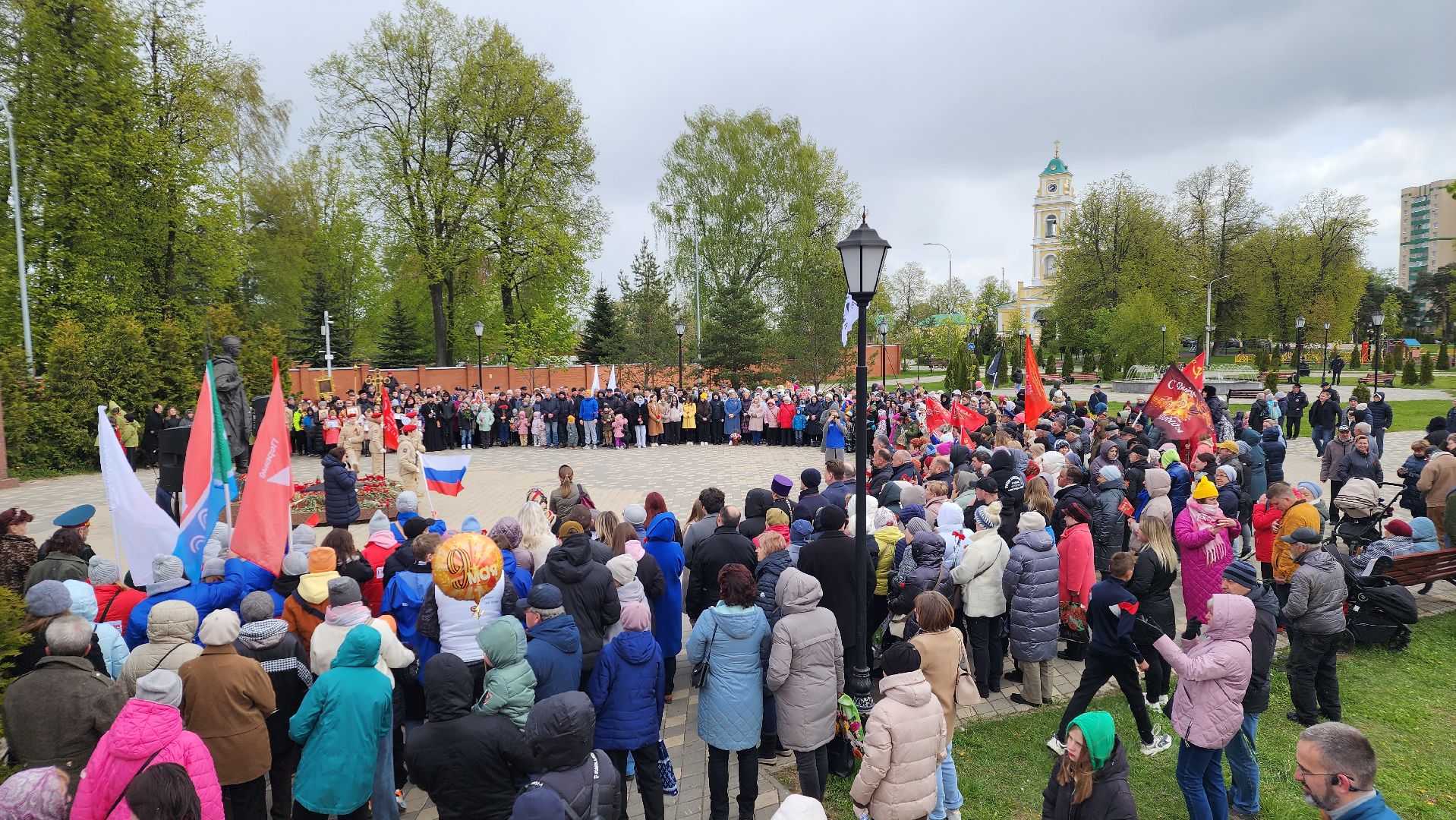 праздник, День Победы, ветераны, Лосино-Петровский, 9 мая,