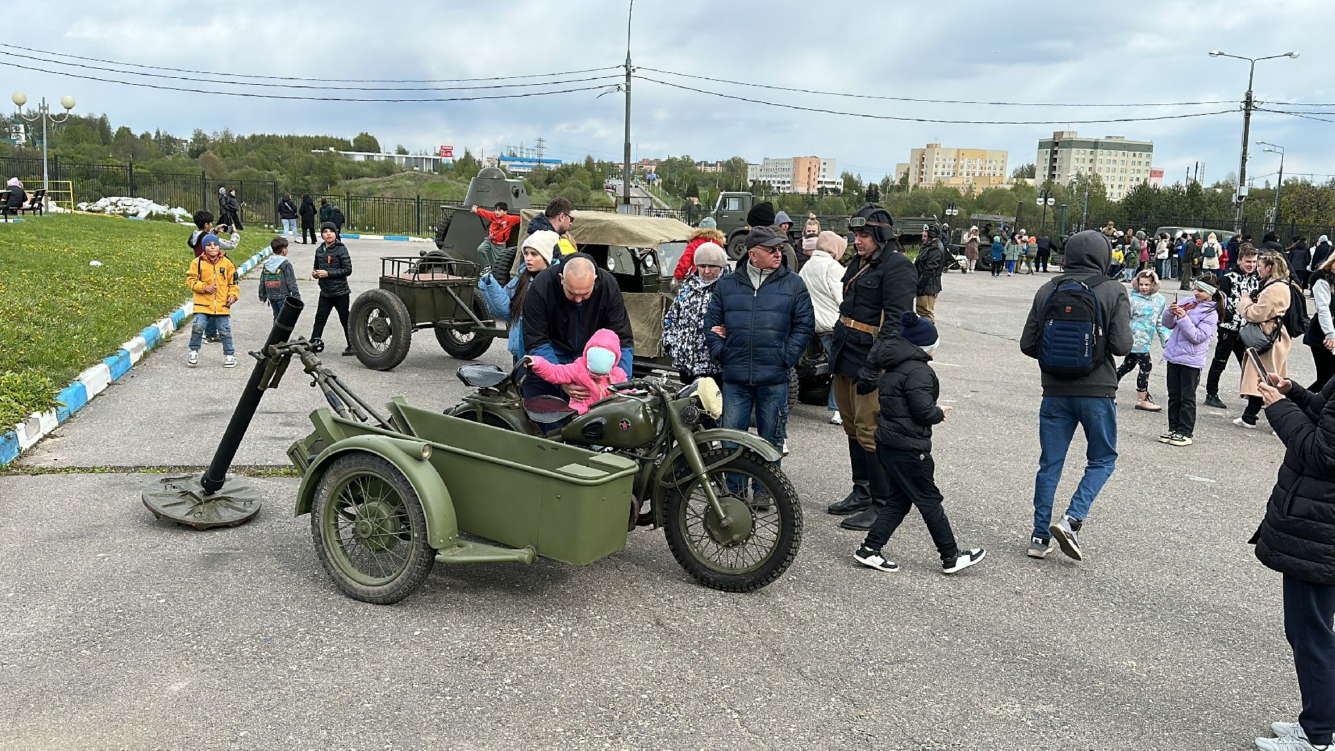 Клин, общество, праздники, День Победы,