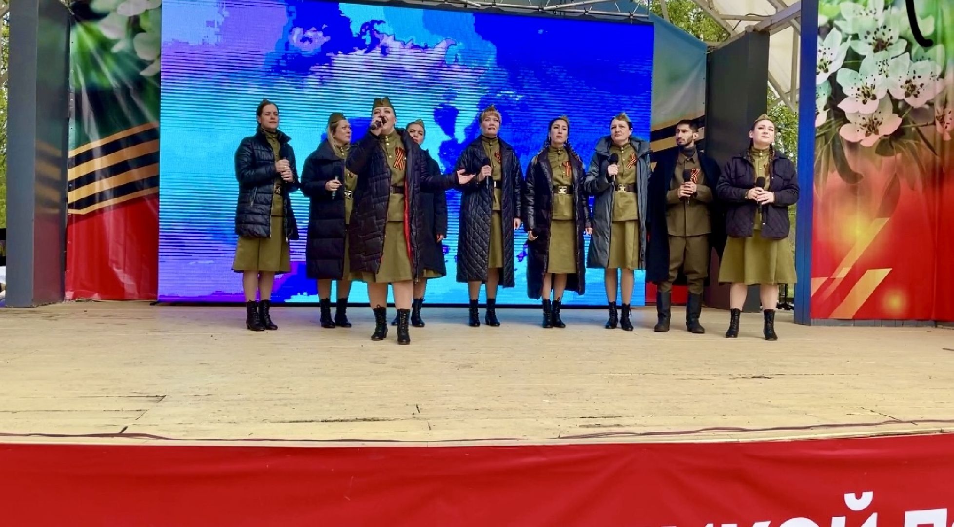 Клин, общество, праздники, День Победы,