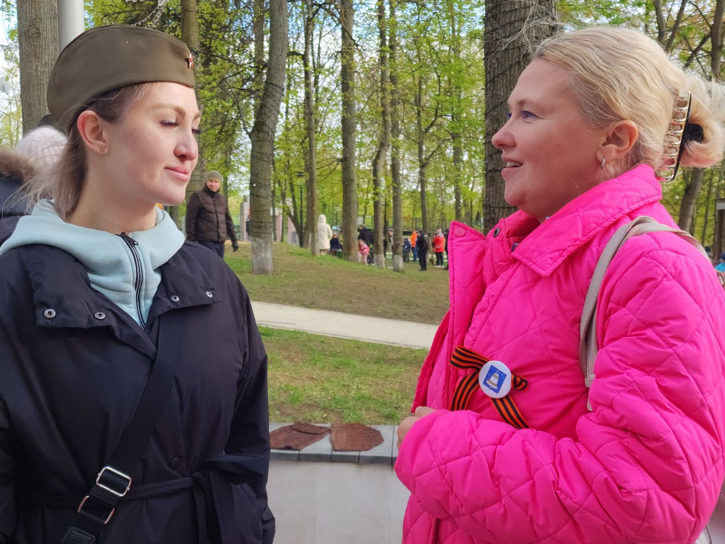 Звенигород, День Победы, акция в городском парке,