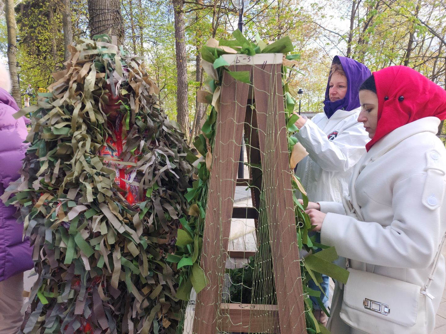Звенигород, День Победы, акция в городском парке,