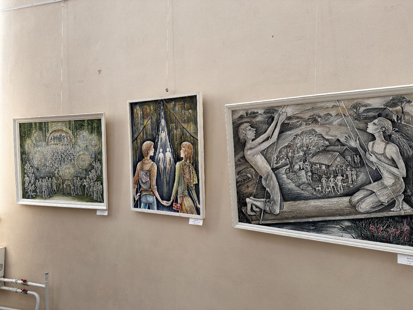 Клин, общество, туризм, культура, картины, выставки, художники подмосковья,