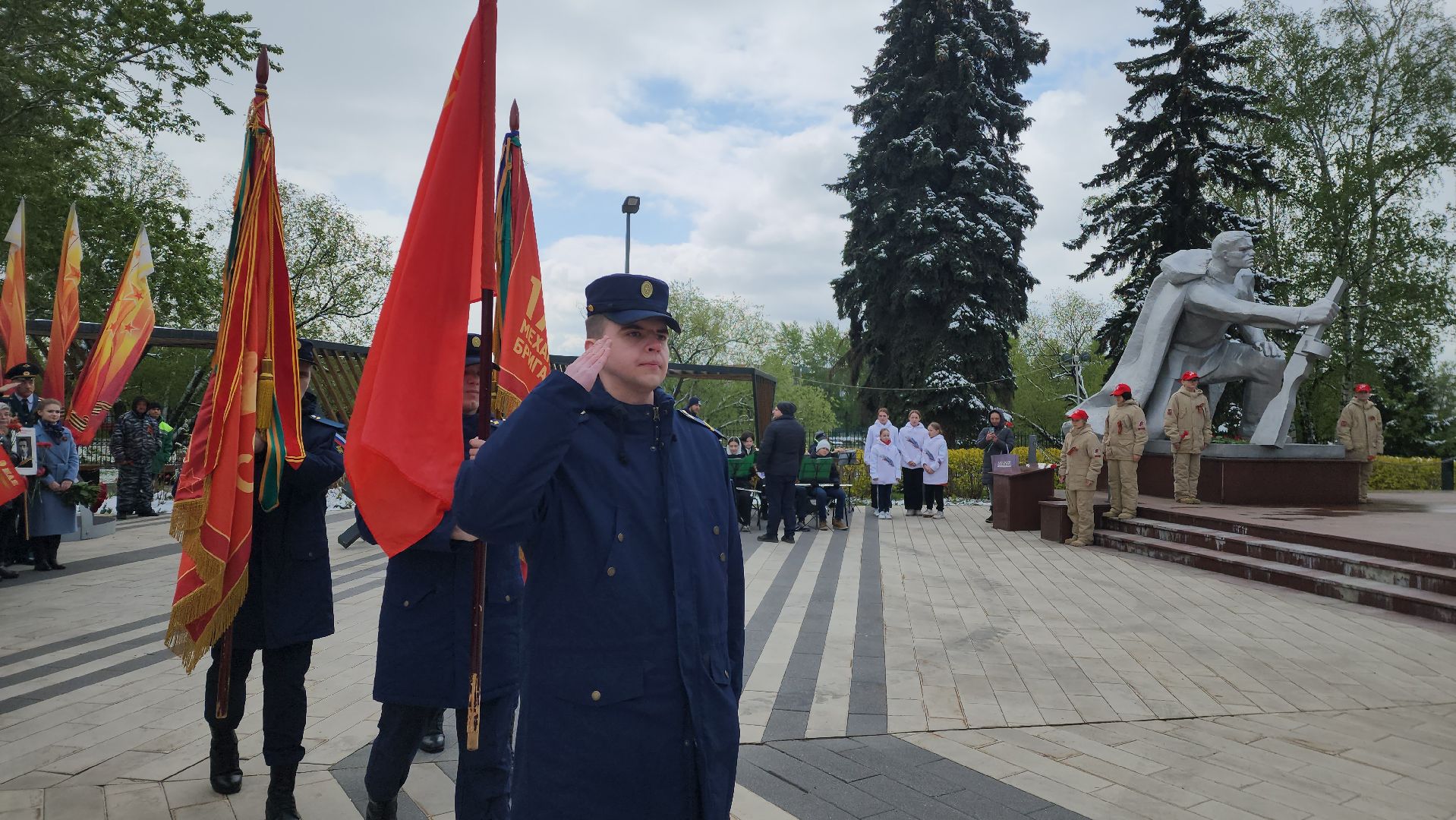 день победы, митинг,