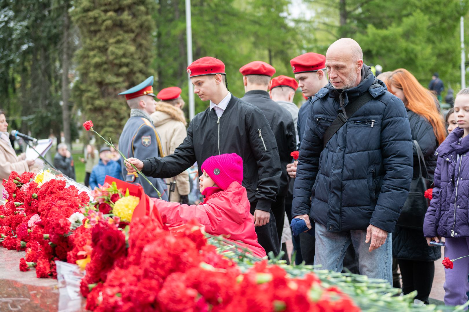 лыткарино, день победы, возложение,