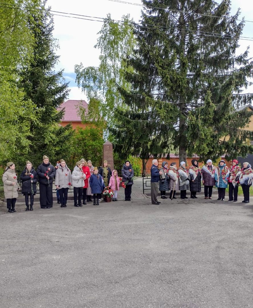 раменское, день победы, памятное мероприятие в старково,