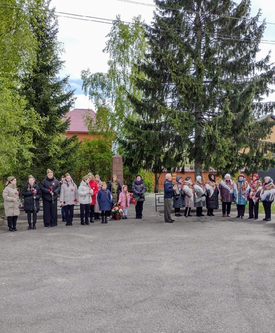 раменское, день победы, памятное мероприятие в старково,