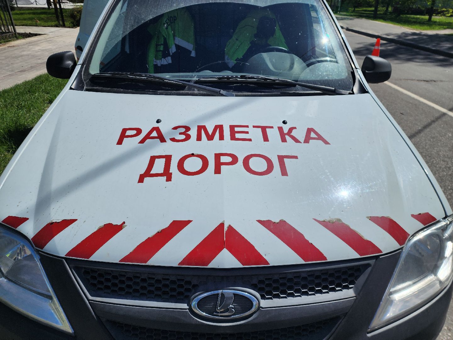 нацпроект, шатура, ремонт дорог, обновление разметки,