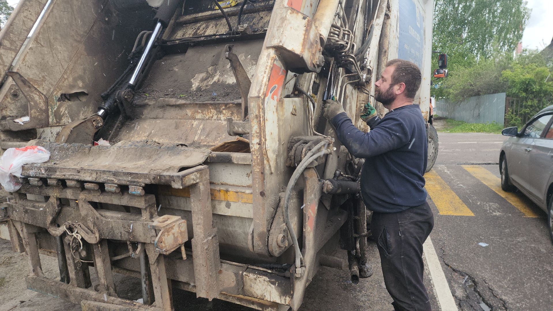 жкх и благоустройство, жкх подмосковье, шатура, мусорные контейнеры, уборка мусора, контейнерные площадки, кп,