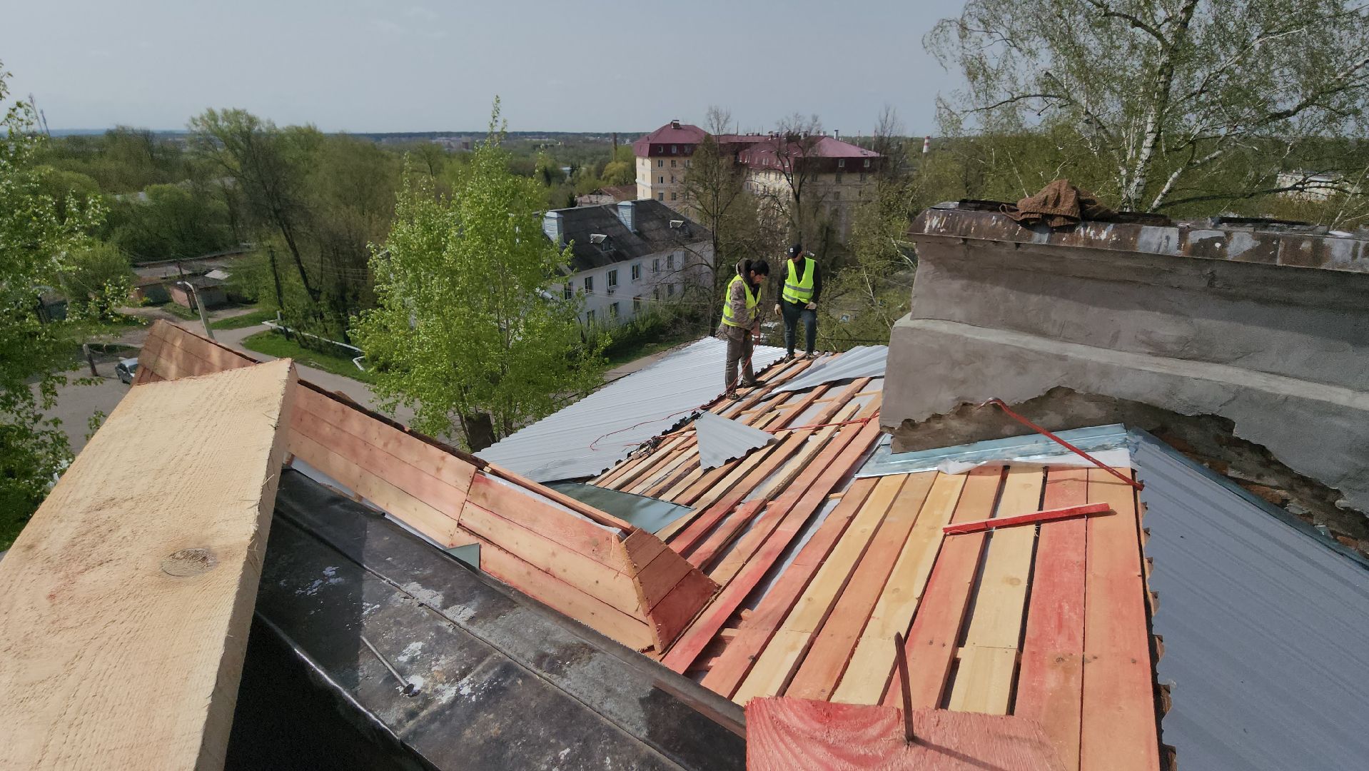 серпухов, улица химиков, ремонт кровли, ЖКХ, капитальный ремонт,