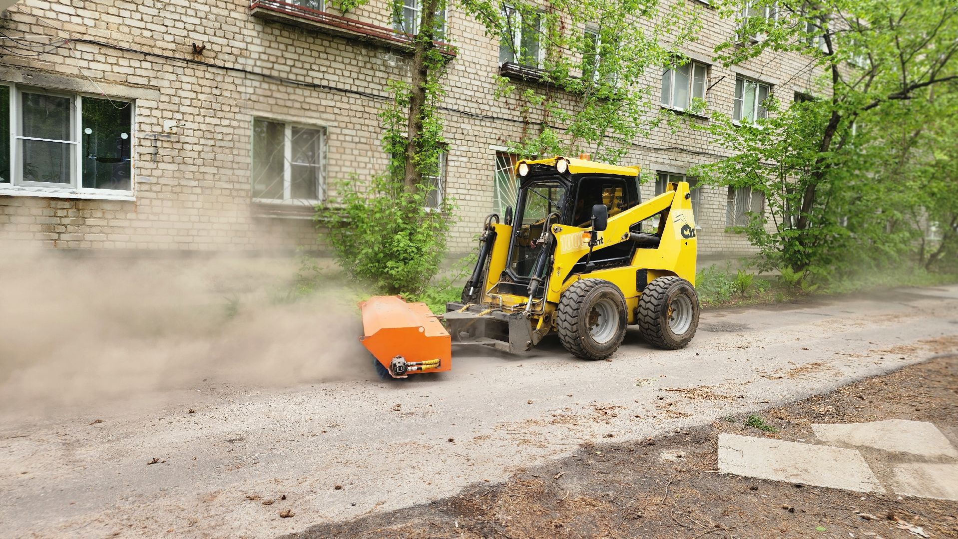 спецтехника, благоустройство, протвино, комбинат благоустройства, чистота,