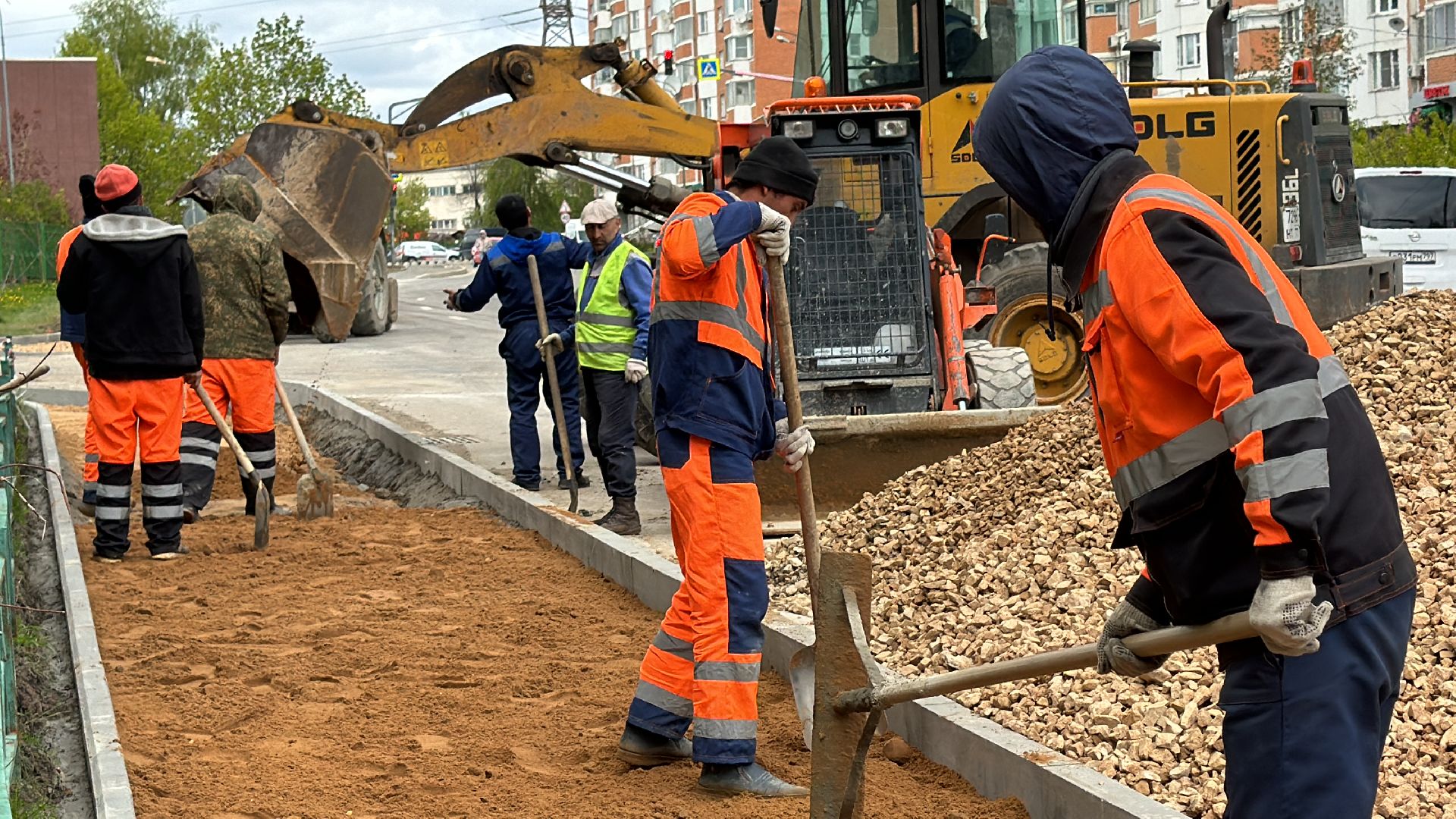 Ремонт дорог, Одинцово, Благоустройство,
