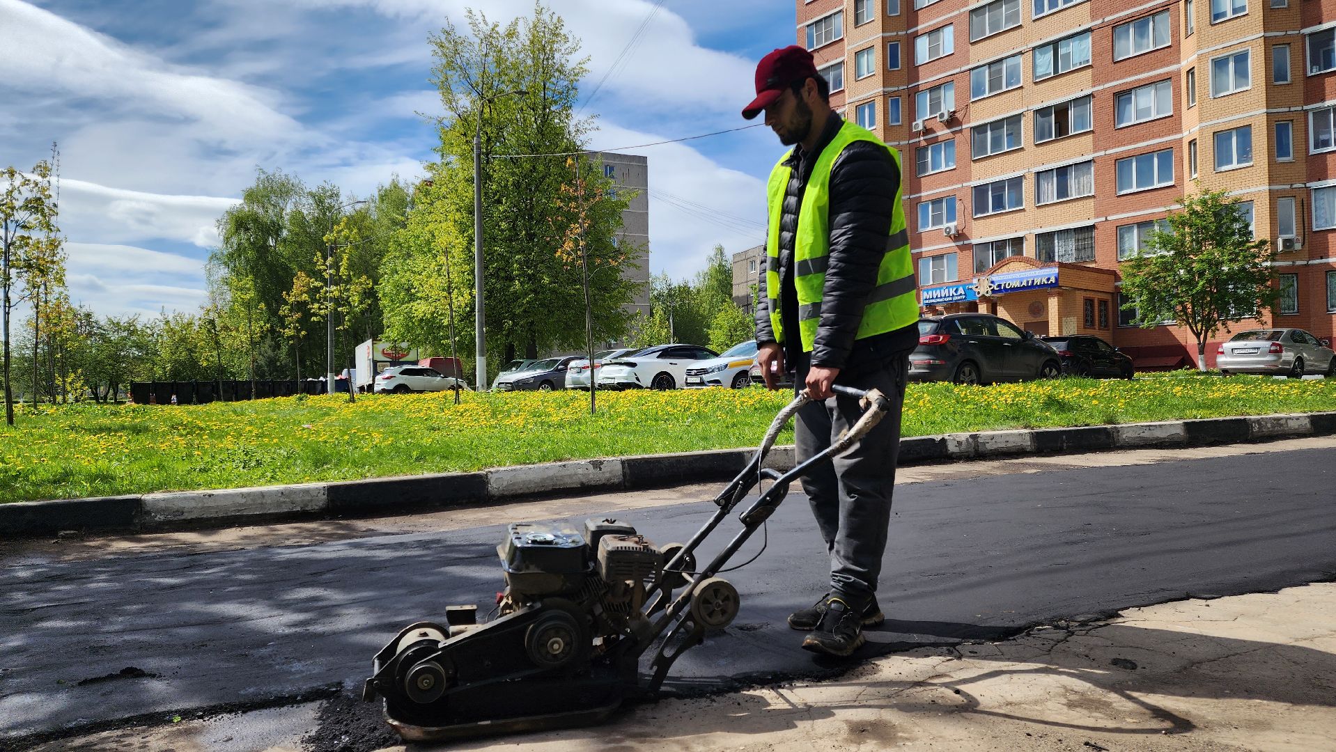 Ямочный ремонт, Подольск, Ремонт дорог, коммунальное предприятие,