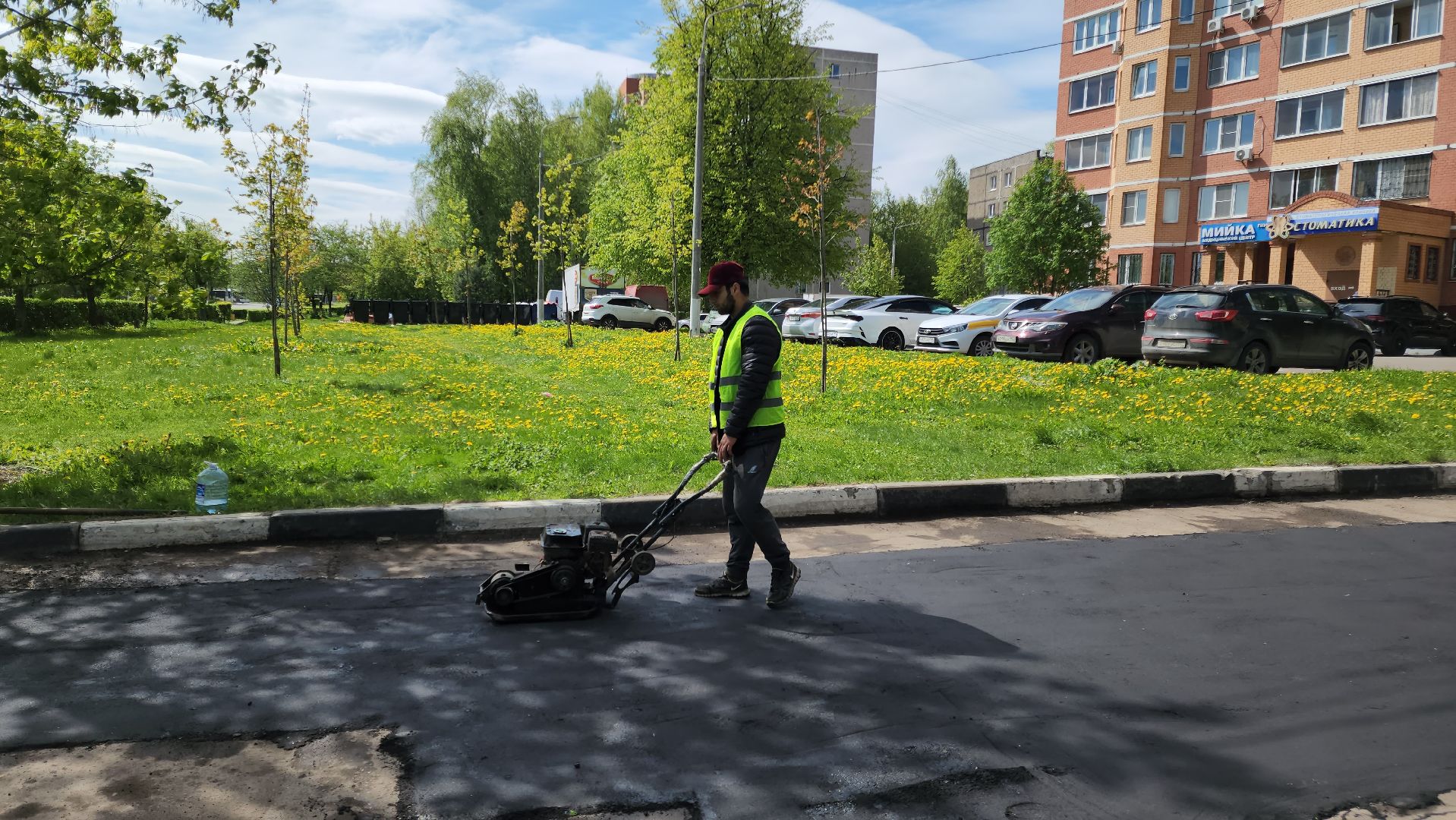 Ямочный ремонт, Подольск, Ремонт дорог, коммунальное предприятие,