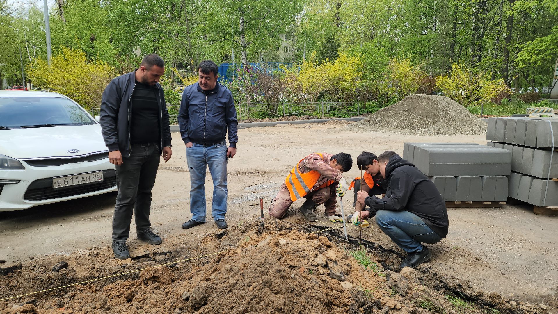 красногорск, ремонт дорог, тротуар,