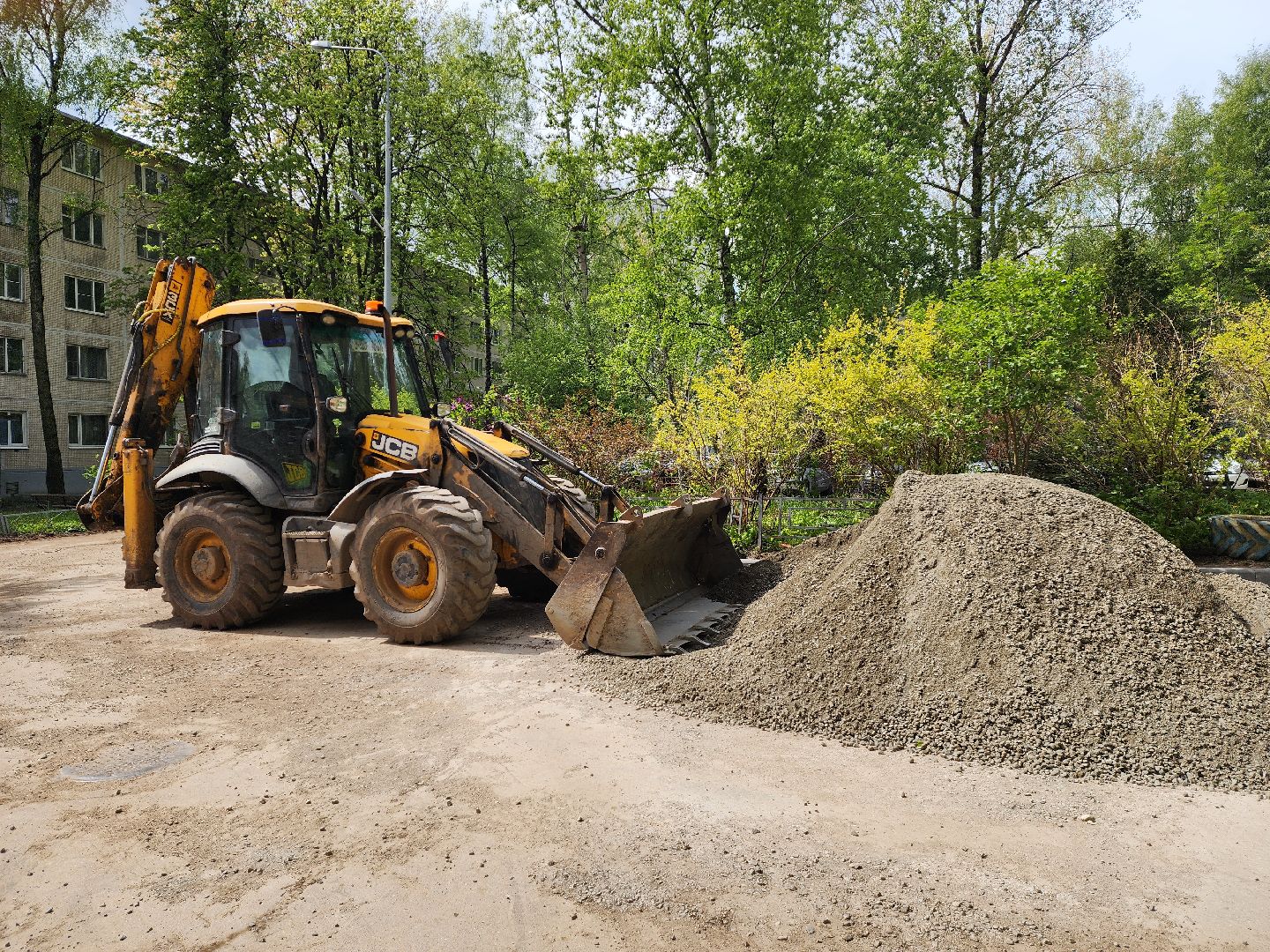 красногорск, ремонт дорог, тротуар,