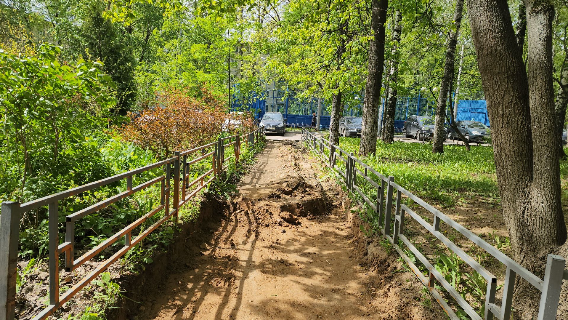 красногорск, ремонт дорог, тротуар,