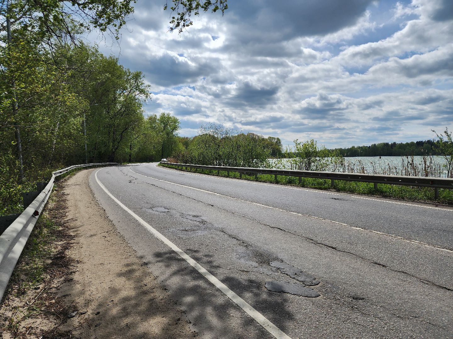 ремонт дорог, национальный проект Безопасные качественные дороги, ремонт дорожного полотна, Бисерово, Богородский городской округ,